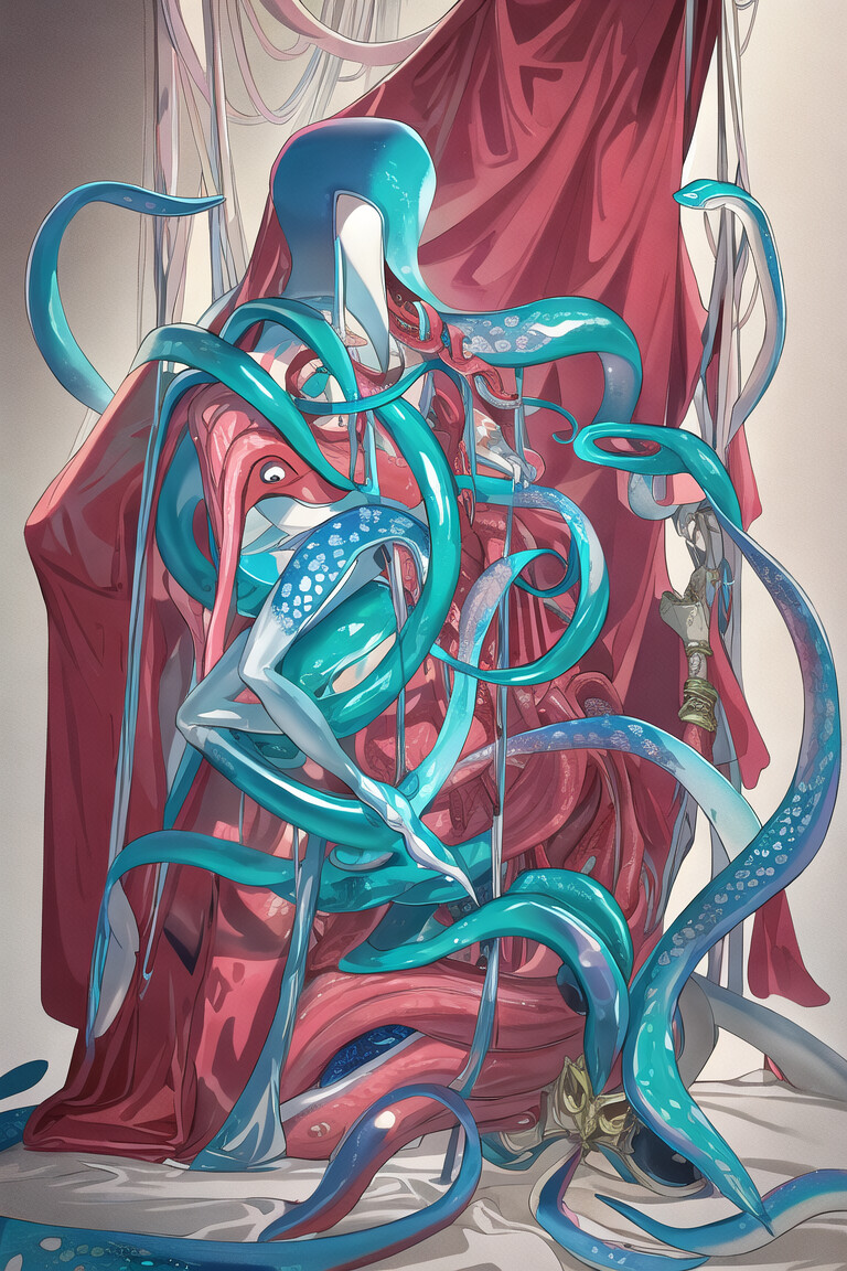 Squid Game Porn Ver.: Love and Tentacles in a Desperate Struggle for Survival